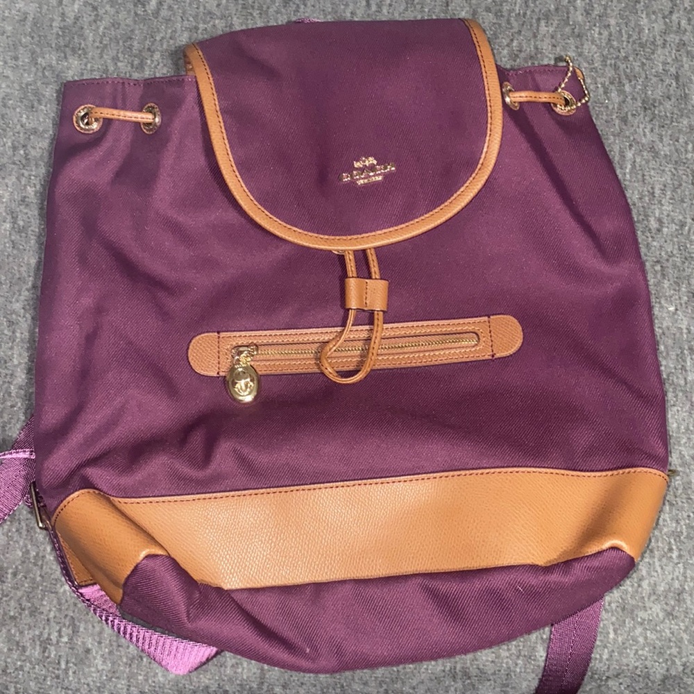 Plum Purple Backpack